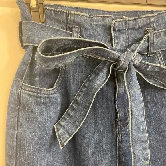 High Waisted Boot Cut Dark Wash Jeans | Size: 6 - Picture 5 of 10